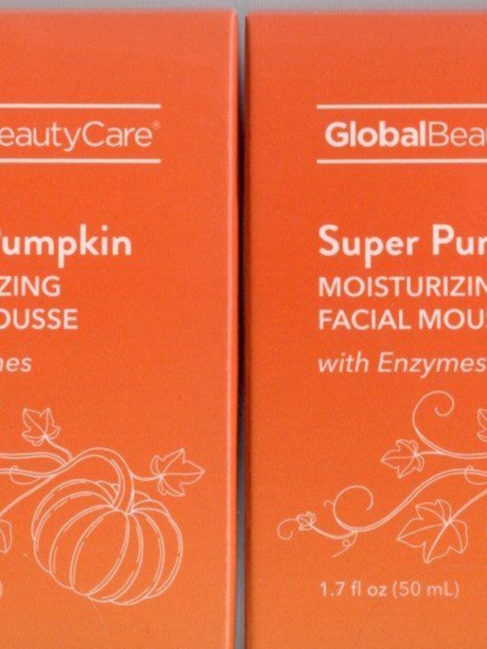 Global Beauty Care Super Pumpkin Moisturizing Facial Mousse with Enzymes 1.7 fl